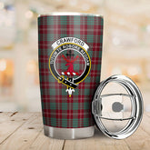 Crawford Modern Tartan Crest Tumbler